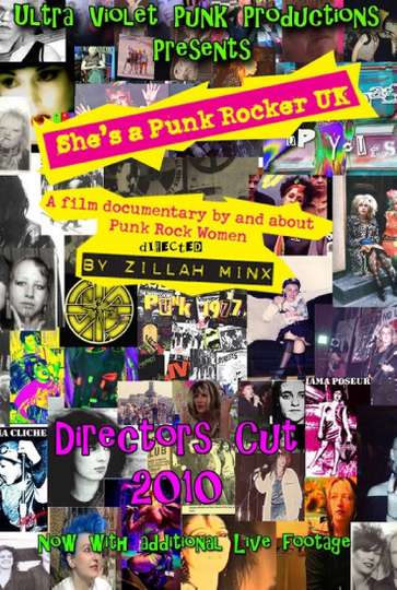 Shes a Punk Rocker UK Poster