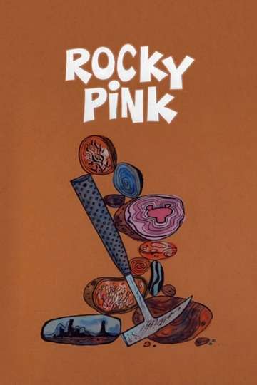 Rocky Pink Poster