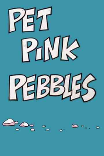 Pet Pink Pebbles Poster