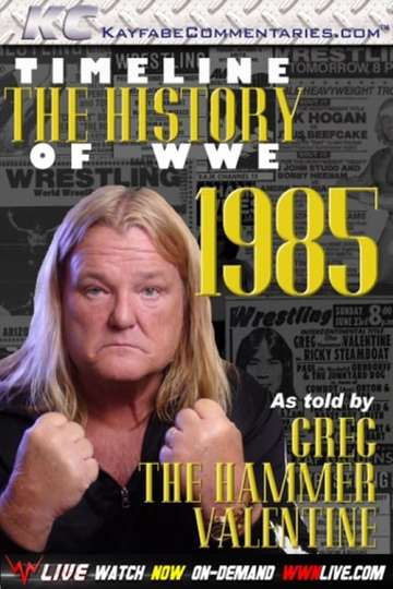 Timeline The History of WWE  1985  As Told By Greg Valentine