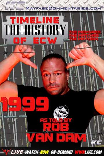 Timeline The History of ECW  1999  As Told by Rob Van Dam