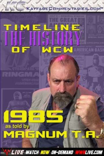 Timeline The History of WCW  1985  As Told By Magnum TA