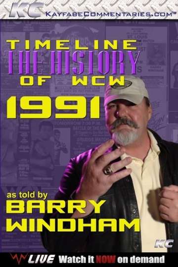 Timeline The History of WCW  1991  As Told By Barry Windham Poster