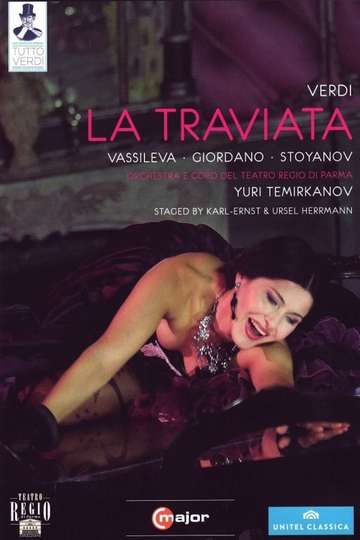 Verdi La Traviata Teatro Regio di Parma Poster