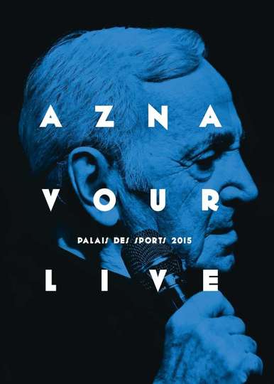 Charles Aznavour  Live Palais des Sports Poster