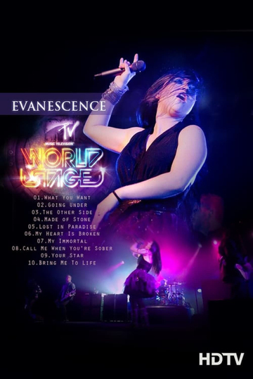 Evanescence MTV World Stage