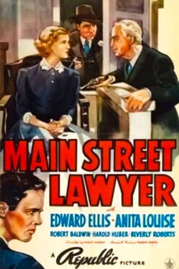 Main Street Lawyer Poster