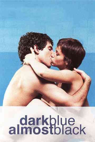 Dark Blue Almost Black Poster