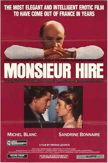 Monsieur Hire poster