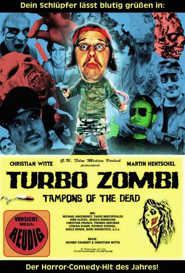 Turbo Zombi - Tampons of the Dead Poster
