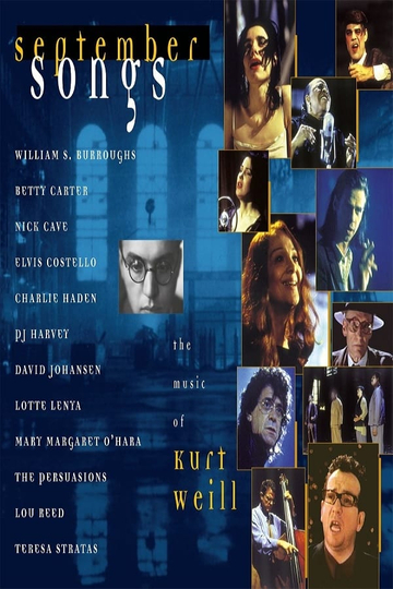 September Songs The Music of Kurt Weill Poster