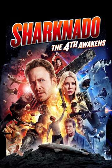 Sharknado 4 The 4th Awakens Poster