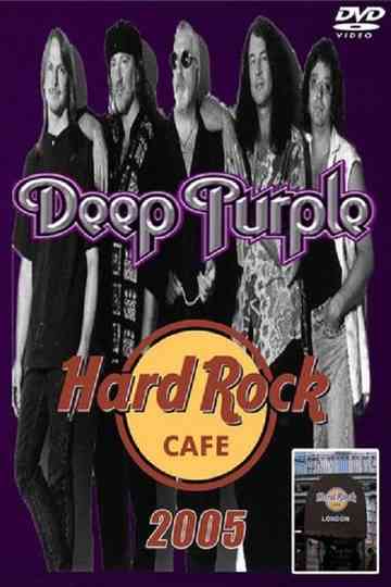 Deep Purple Live at Hard Rock Café London Poster