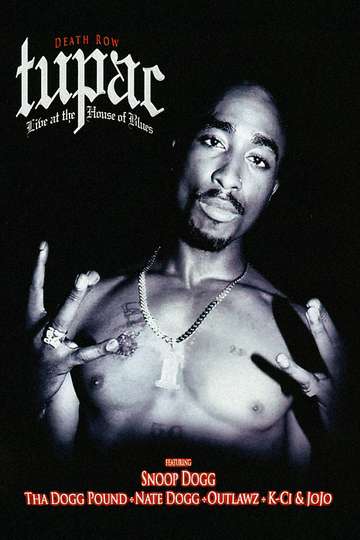 Tupac | Live at the House of Blues Poster