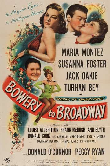 Bowery to Broadway Poster