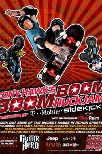 Tony Hawks Boom Boom Huck Jam North American Tour Poster
