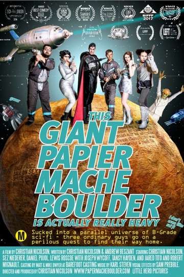 This Giant PapierMâché Boulder Is Actually Really Heavy Poster