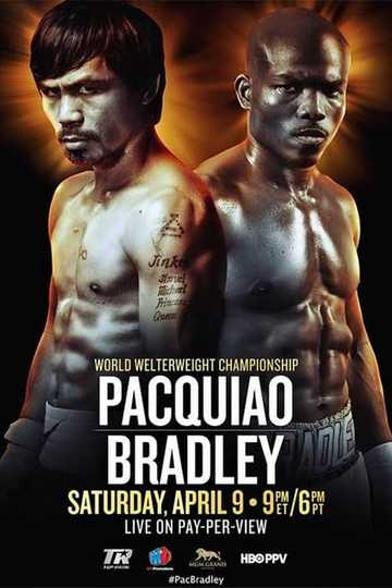 Manny Pacquiao vs Timothy Bradley III Poster