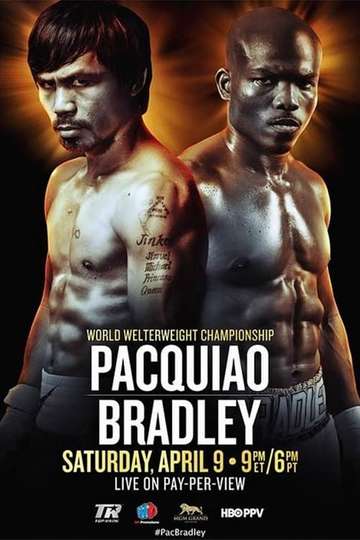 Manny Pacquiao vs Timothy Bradley III Poster