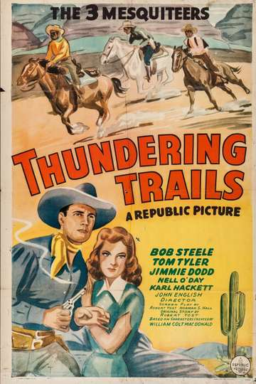 Thundering Trails Poster