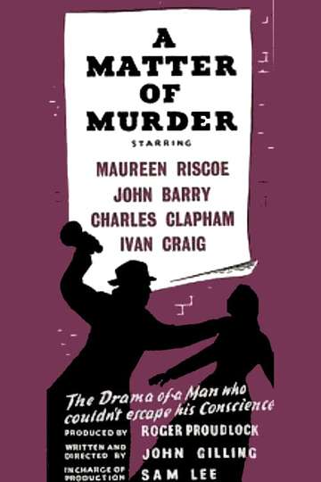 A Matter of Murder Poster