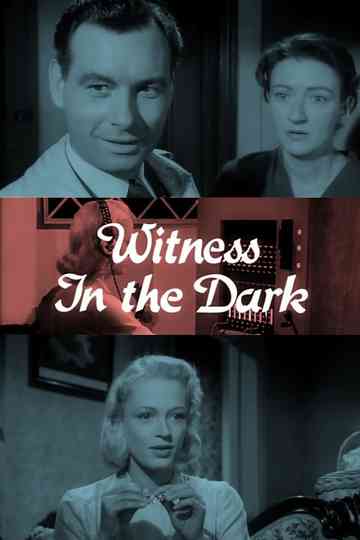 Witness in the Dark Poster