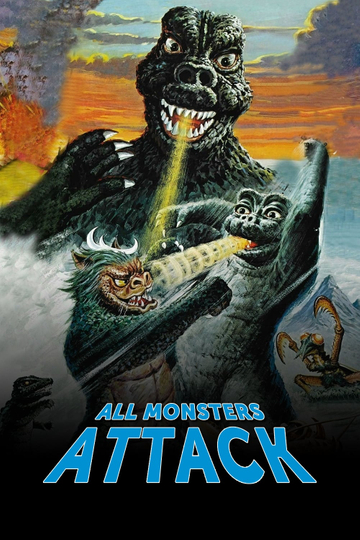 All Monsters Attack Poster