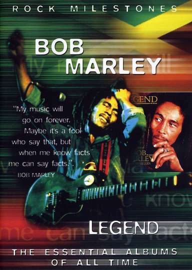 Rock Milestones Bob Marley Legend Poster