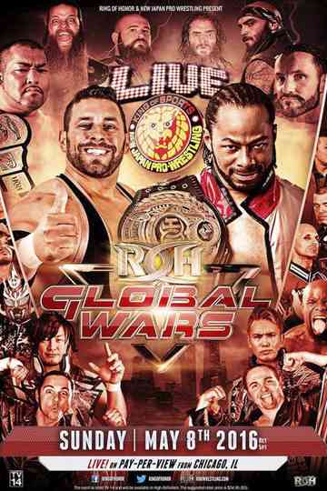 ROH  NJPW Global Wars Poster