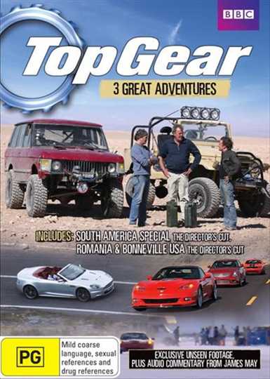 Top Gear 3 Great Adventures South America Romania and Bonneville USA