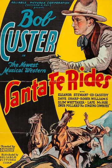 Santa Fe Rides Poster