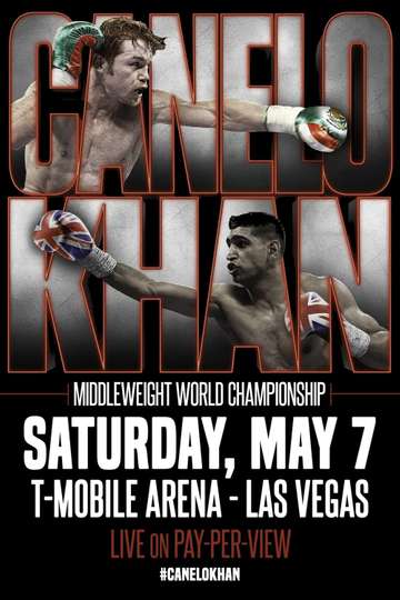 Canelo Alvarez vs Amir Khan Poster