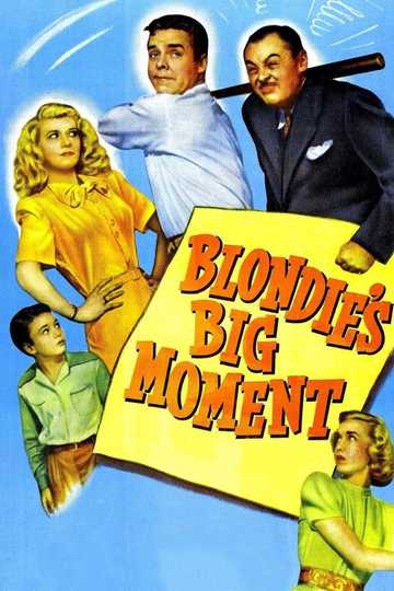 Blondie's Big Moment Poster