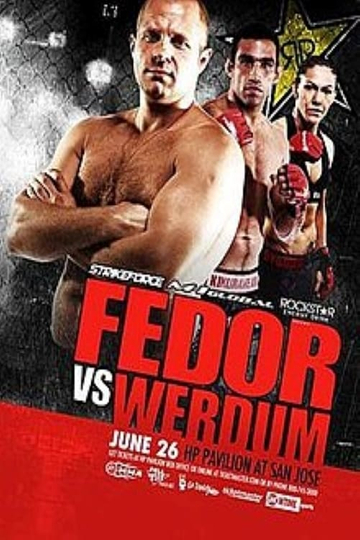 Strikeforce Fedor vs Werdum Poster