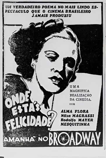 Onde Estás, Felicidade? Poster