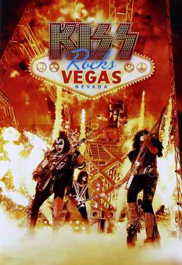 Kiss Rocks Vegas Poster