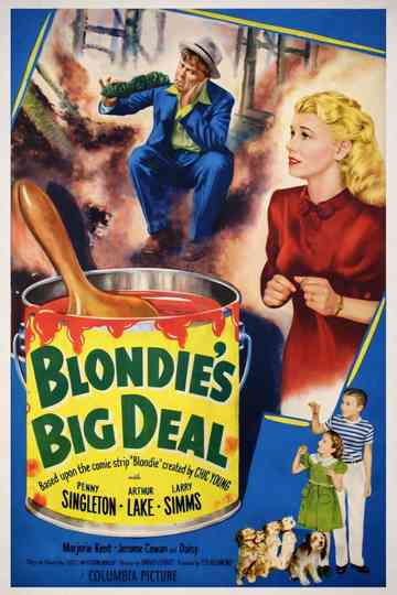 Blondie's Big Deal Poster