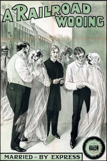 A Railroad Wooing Poster