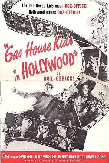 The Gas House Kids in Hollywood Poster