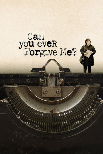 Can You Ever Forgive Me? Poster