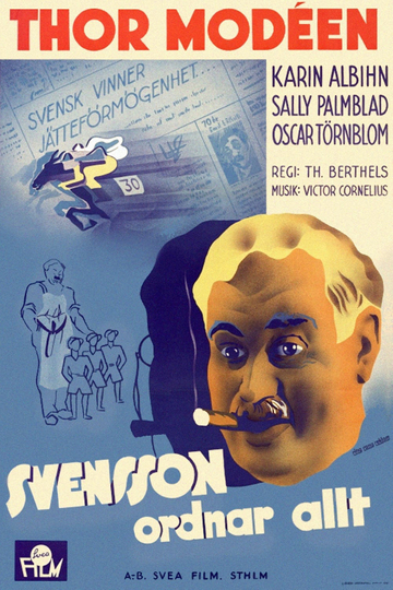 Svensson ordnar allt Poster