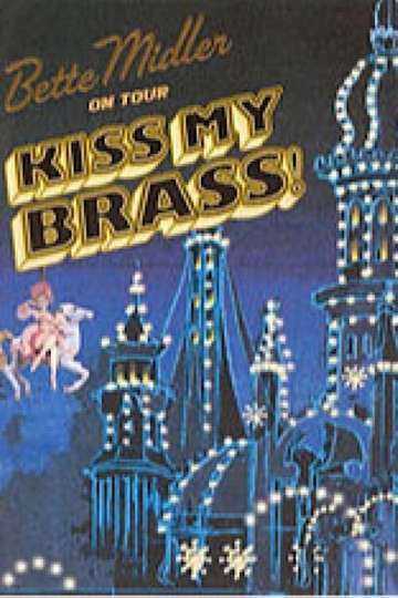 Bette Midler Kiss My Brass Live at Madison Square Garden Poster