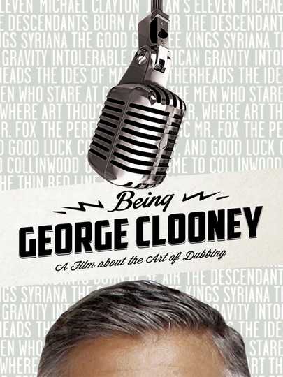 Being George Clooney Poster