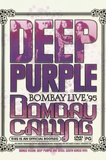 Deep Purple Bombay Calling