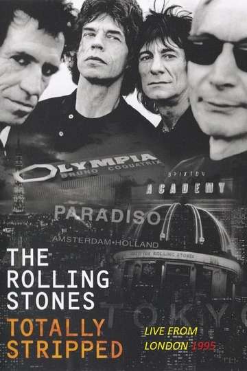 The Rolling Stones Live from London 1995 Poster