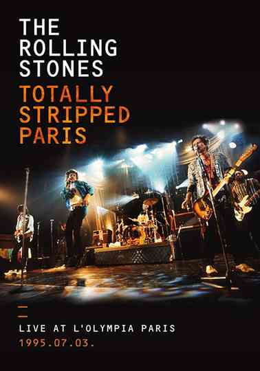 The Rolling Stones Live from Paris 1995 Poster