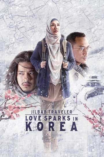 Jilbab Traveler Love Sparks in Korea Poster