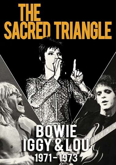 The Sacred Triangle Bowie Iggy  Lou 19711973 Poster