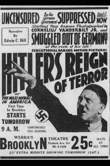 Hitlers Reign of Terror Poster
