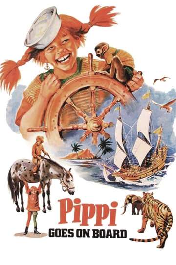 Pippi Goes on Board Poster